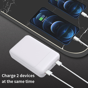 Batterie externe universelle portable ultra-compacte 22,5 W avec logo personnalisé, 10000 mAh, double port USB - Product Image 3