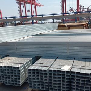 Tubería de <span class=keywords><strong>Acero</strong></span> Cuadrada Galvanizada para Estructura de Cobertizo S355j2h, Tubo de <span class=keywords><strong>Acero</strong></span> Rectangular Galvanizado por Inmersión en Caliente, Tubo ERW Galvanizado - Product Image 3