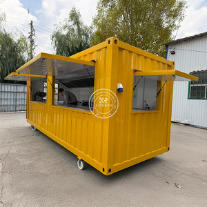 Precio al por mayor Prefab Container Cafe Shipping Container Coffee Shop Container Coffee Cafe Shop Bar Restaurante con cocina - Product Image 4