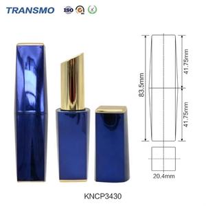 Tubo de Lápiz Labial Redondo con Aplicador, Tubo Dorado para Bálsamo Labial, Envase Vacío para Bálsamo Labial, Marca Privada - Product Image 2