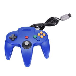 نموذج جديد غمبد الألعاب joypads لنينتندو N64 المضيف عصا التحكم في اللعبة ذراع تحكّم سلكيّة - Product Image 5