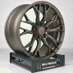 ล้อ jdm ปลอมแปลง bku สำหรับ Toyota GR Corolla Supra Camry <span class=keywords><strong>TRD</strong></span> RAV4 CHR Sienna 18-21<span class=keywords><strong>นิ้ว</strong></span>ขอบล้ออัลลอยสีดำสั่งทำ5X114.3 - Product Image 2