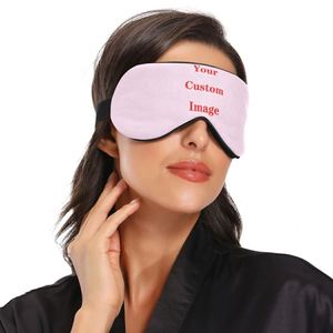 Luxury Super Soft Adjustable Strap Eye <b>Mask</b> Comfortable <b>Sleeping</b> Blindfold with Custom Pattern for Promotional & Business Gifts - Product Image 2