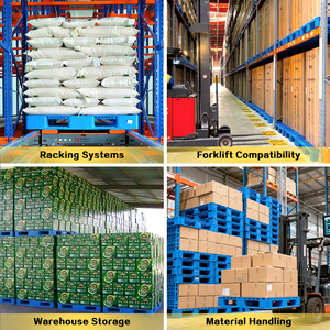 พาเลทพลาสติก HDPE สำหรับอุตสาหกรรมหนักพาเลทพลาสติกยูโร - Product Image 3