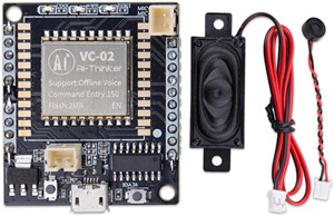 VC-02-Kit เดิม Ai โมดูลเสียงอัจฉริยะออฟไลน์-การจดจำออฟไลน์การควบคุมเสียงคณะกรรมการพัฒนาแบบแยกส่วน - Product Image 1