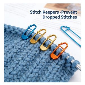 Crochet Yarn Set Square Knitting <b>Hook</b> <b>Tools</b> Eco-Friendly Portable Colorful DIY Handmade Accessories Starter Pack Beginner - Product Image 3