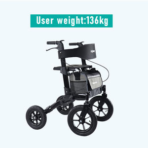 Intérieur Extérieur Confortable Haute Qualité Aides à la Marche Petit Déambulateur Pliable Portable de Taille Pliable - Product Image 6