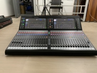 Console de mixage audio numérique 32 canaux, faders motorisés, enregistrement multipiste USB, alimentation fantôme 48V pour sonorisation en direct