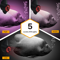 Enquête sur les ressources halieutiques hivernales Détecteur de poissons Caméra de vision nocturne Affichage étanche Caméra de détection de poissons sous-marins d'extérieur