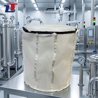 Sac filtrant centrifuge à surface lisse pour un déchargement facile des gâteaux, certifié FDA GRAS, pour une séparation de boues à haute efficacité