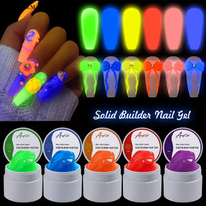 Extensión de mano antiadherente, Gel para decoración de <span class=keywords><strong>uñas</strong></span>, flor tallada sólida, forma UV, pegamento para esmalte, extensión de <span class=keywords><strong>uñas</strong></span> de Gel - Product Image 4