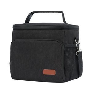 Insulated Soft Sided Foldable Cooler Lunch Bag with Zipper Handle Waterproof for Travel Hiking Camping Sports Picnics Fishing - Product Image 1