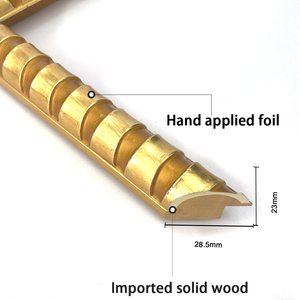 2023 Đặc Biệt Cung Cấp Bằng Gỗ Vàng Bạc Đen Khung Ảnh Bán Buôn Giá Rẻ Hình Ảnh Khung Mouldings Cho Trang Trí Nội Thất - Product Image 3