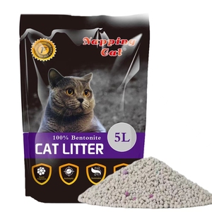 Arena Sanitaria Aglomerante De Bentonita Napping Cat Super <span class=keywords><strong>Sand</strong></span> Premium Con Fuerte Aroma - Product Image 1
