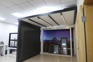 <span class=keywords><strong>Toldo</strong></span> <span class=keywords><strong>Vertical</strong></span> Eléctrico Personalizado para Protección Solar, Persianas Enrollables con Cierre Hermético Resistentes al Viento - Product Image 4
