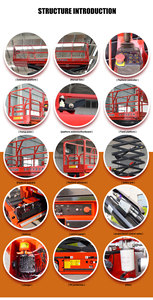Meilleur équipement de levage aérien automoteur hydraulique élévateur à ciseaux électrique - Product Image 2