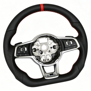 Volante Deportivo Mejorado para VW Polo Passat Tiguan B7 B5 B5.5 B6 MK5 MK7.5 MK4 <span class=keywords><strong>R</strong></span> <span class=keywords><strong>Line</strong></span> - Product Image 3