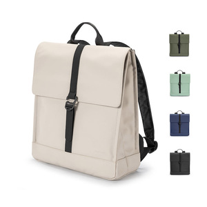 Customized Unisex 12.5L Large Capacity Business Laptop Backpack Modern Minimalist Waterproof PU Travel College Commuting