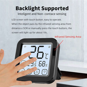 TY-S16 Pro Tuya WiFi IR Thermostat Controller LCD Screen Touch Button <b>Wireless</b> Remote Built-in <b>Temperature</b> and Humidity <b>Sensor</b> - Product Image 3
