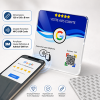 Carte de visite pour les réseaux sociaux, RFID 13,56 MHz, étiquette de paiement NFC pour les restaurants et le commerce de détail - Mini étiquette étanche