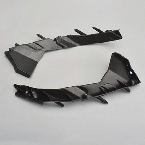 Kit de soportes de parachoques delantero de alta calidad para 2015-2021 para Dodge Charger plástico con recortes de luz antiniebla protección de carrocería trasera - Product Image 4