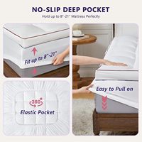 Matelas en mousse pour lit d'hôpital pliable traditionnel, garnissage en plumes de canard, blanc
