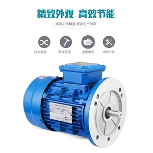 Moteur triphasé 1 kW 2800 tr/min B14 horizontal vertical pour équipement mécanique - Product Image 3