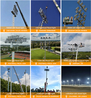Reflector LED Deportivo de Alta Potencia 800W IP66 a Prueba de Agua, Personalizado de Fábrica OEM, para Iluminación de Canchas y Estadios