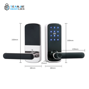 An Ninh Vân tay mật khẩu thẻ ứng dụng điện thoại mở khóa Khóa cửa thông minh với ttlock tuya ứng dụng di động - Product Image 3