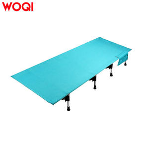 Lit de camping portable en aluminium Woqi 188x65x20cm, lit pliable pour pique-niques et voyages, solution de couchage - Product Image 4