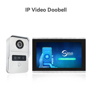 10 inch màn hình cảm ứng 2MP 1080P IP Video <span class=keywords><strong>intercom</strong></span> tuya thông minh Wifi PoE có dây RFID kiểm soát truy cập chuông cửa cho biệt thự phẳng - Product Image 4