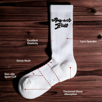 Chaussettes de sport pour hommes, rétro, en jacquard, avec logo, en tissu éponge, rembourrées, pour le basketball, avec talon et bout renforcés, bord côtelé, dos en maille, chaussettes athlétiques