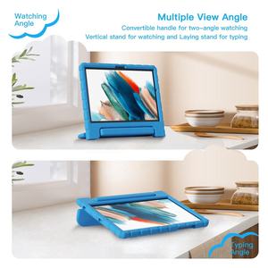 Étui antichoc pour tablette HGD Kids pour Samsung Galaxy Tab A8 2021 SM-X200 & SM-X205, mousse EVA compatible avec poignée et support pliable - Product Image 5