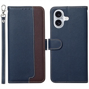 Étui portefeuille à rabat pour iPhone 16 17 18 Pro Max, protection RFID, en cuir PU premium, fermeture magnétique, emplacements pour cartes, support horizontal - Product Image 5