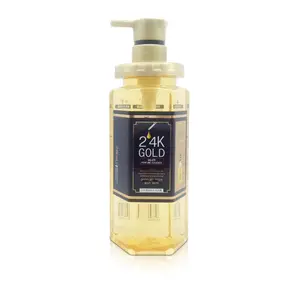 Gel de banho para mulheres de marca própria 24k Body Wash Limpeza profunda fragrância natural por atacado