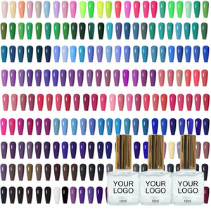 For Custom Your Brand OEM Clear Peel-Off Water-Based Air Dry Non Toxic Fashion Style 10ml <b>Nail</b> Paint for Manicure - Product Image 1