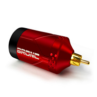 BRONC OLED écran tatouage alimentation connecteur RCA Source de batterie sans fil pour Machine à tatouer accessoires de maquillage permanents