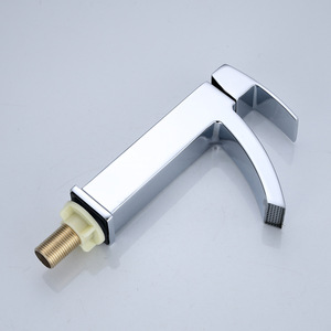 Grifo de Lavabo Chenlu Monomando con Válvula de Cerámica, Acabado Cromado, Montaje en Cubierta, Grifo de un Solo Orificio - Product Image 2