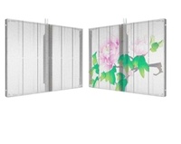 Écran LED transparent P3.91 pour vitrine publicitaire