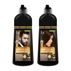 Private Label Fabrik preis OEM 5 Minuten Obst Kräuter nicht allergisch Thailand Haar färbemittel Shampoo Ammoniak frei