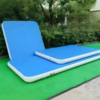 Tapis de gymnastique professionnel en PVC pour Taekwondo, épaisseur 20 cm, pour figures acrobatiques, tapis gonflable haute densité, excellente absorption des chocs, sûr