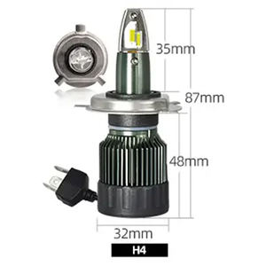 V3E 3570 Puce 7000LM 70W 6000K Feux LED de voiture H7 phare LED <span class=keywords><strong>prix</strong></span> H1 H7 H11 9005 9006 Phare LED de voiture - Product Image 1
