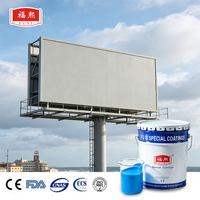 Revêtement protecteur imperméable anti-rouille écologique pour panneaux publicitaires en métal, couche de finition acrylique polyuréthane, longue durée de vie, extérieur