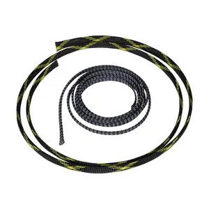 SunBow High Quality PET Braided Expandable Sleeve for Wiring Harness Wire Cover Insulation Sleeving