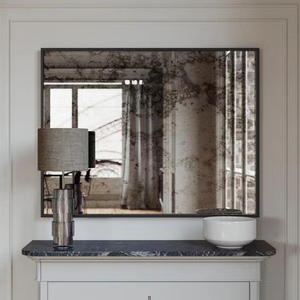 Cổ điển nghệ thuật cổ kính gương với khung kim loại cho phòng khách đồ nội thất trang trí nội thất đóng khung gương Loại sản phẩm - Product Image 3