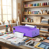 Imprimante DTF A3 XP600, tête d'impression jet d'encre, impression textile automatique, couleur personnalisée, en stock aux États-Unis, garantie d'un an