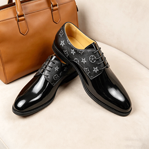 Colección de Bodas 2026, <span class=keywords><strong>Zapatos</strong></span> de Esmoquin Clásicos para <span class=keywords><strong>Hombre</strong></span>, <span class=keywords><strong>Negros</strong></span>, con Brillo Espejo, de Cuero <span class=keywords><strong>Charol</strong></span>, Oxfords, <span class=keywords><strong>Zapatos</strong></span> Formales para Caballero - Product Image 2