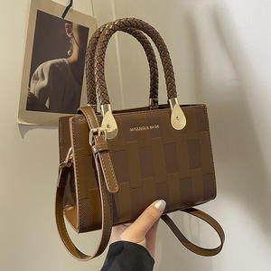 Bolsos de estilo francés minimalista a la moda, bolsos de hombro, bandolera de cuero PU para mujer y Mujer - Product Image 1