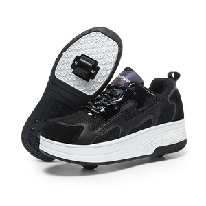 Chaussures de roller pour enfants, baskets de sport à roulettes pour garçons et filles, unisexe - Product Image 2