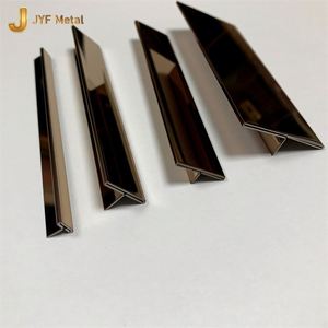 Perfil en T Minimalista de Acero Inoxidable EX512 para Paredes y Pisos, Línea Decorativa en Forma de T para Interiores, Diseño de Pared para Hoteles y Villas - Product Image 4